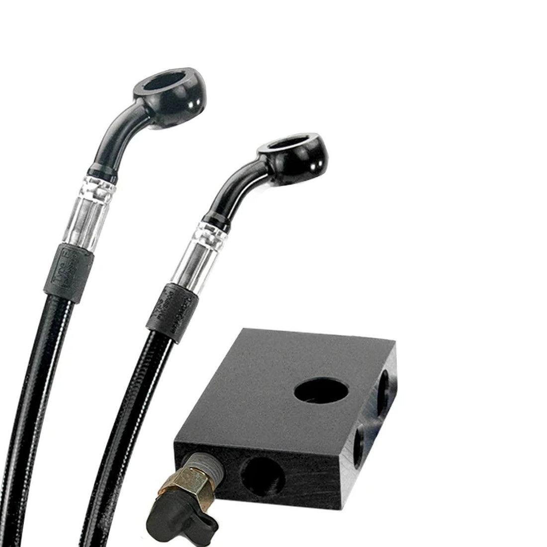 Dual Front Caliper Brake Line Kit (M8 Softail)