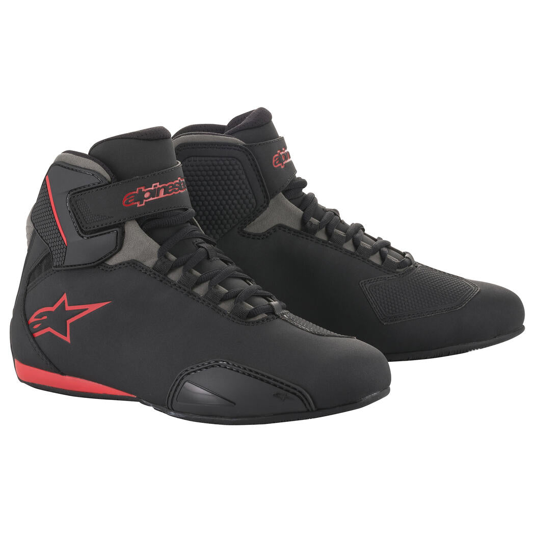 Alpinestars Sektor Riding Shoes Black/Gray/Red