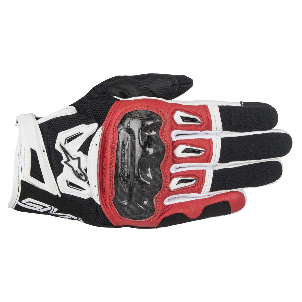 Alpinestars SMX-2 Air Carbon V2 Gloves Black/Red/White
