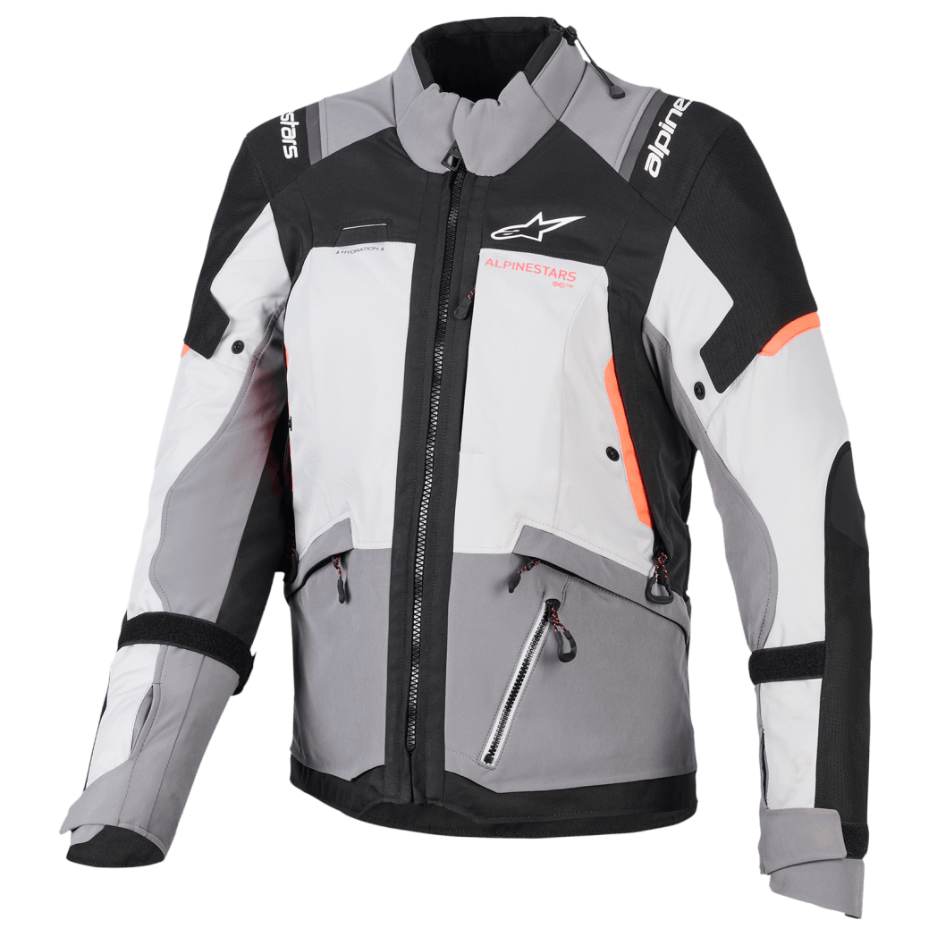 Alpinestars Stella Andes V4 Drystar Jacket Dark Gray/Ice Gray Black/Coral