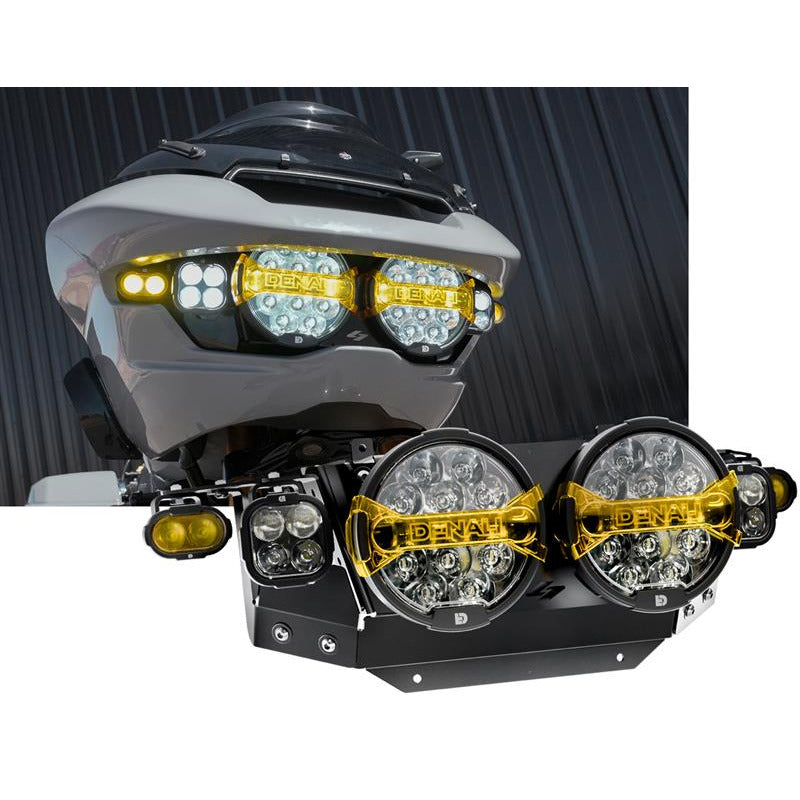 DENALI D14 Destroyer Full Deck Headlight Kit - Harley-Davidson Road Glide '24+
