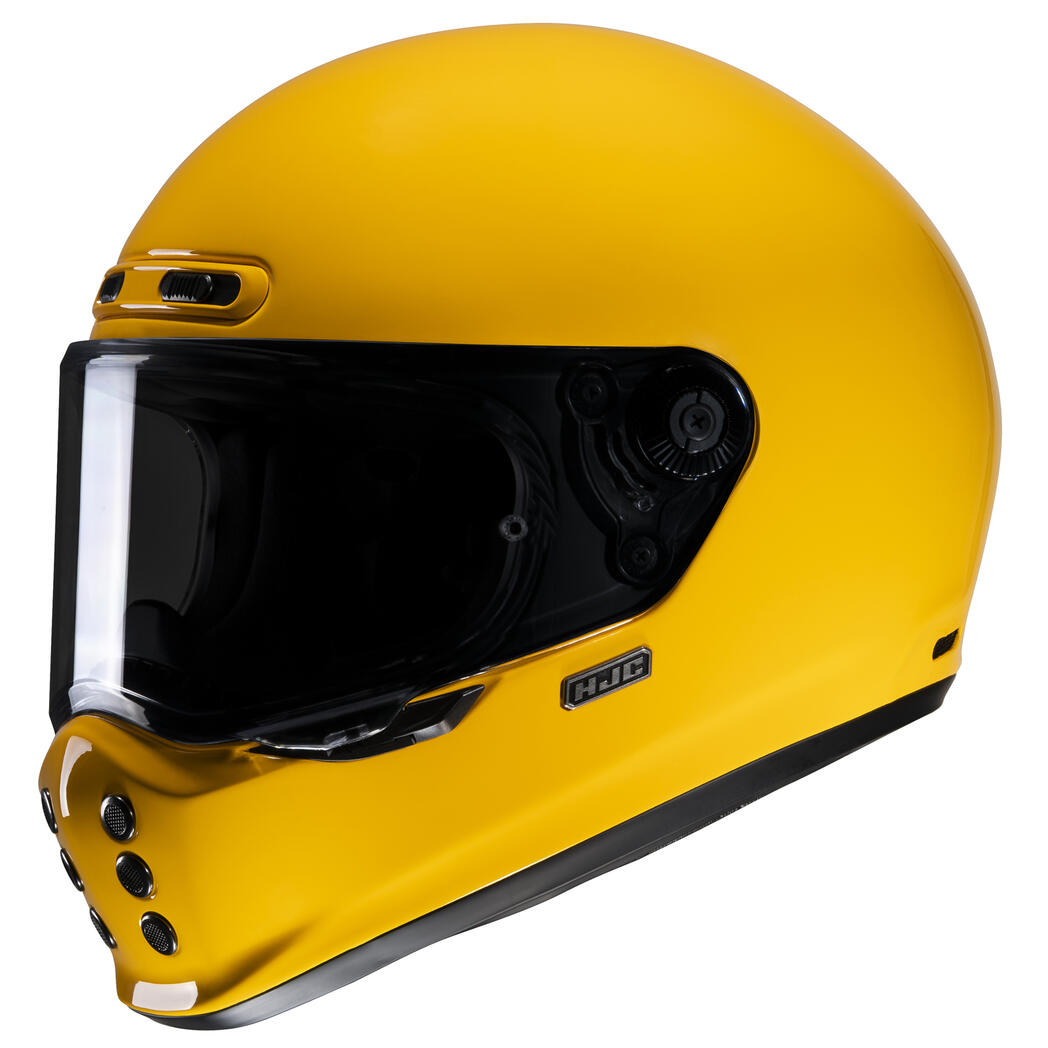 HJC V10 Deep Yellow