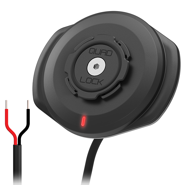 Quad Lock Waterproof Wireless Charging Head - 12V-24V (V2)