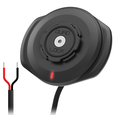 Quad Lock Waterproof Wireless Charging Head - 12V-24V (V2)