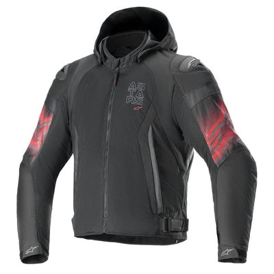 Black/Bright Red