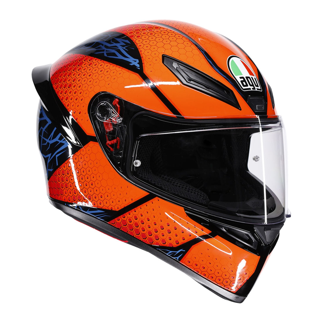 AGV K1 S Speedarmor Black/Orange/Blue