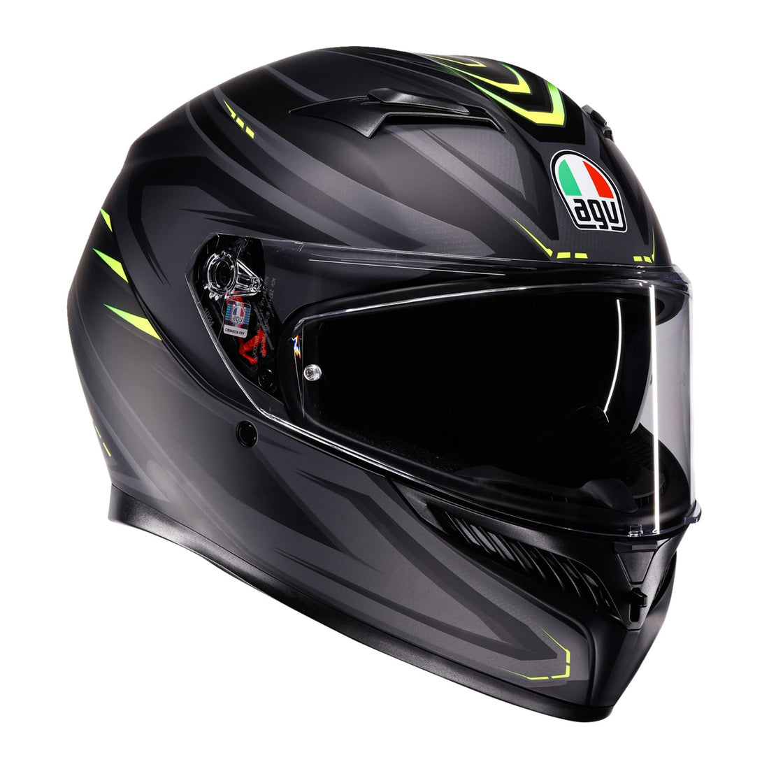 AGV K3 Syth Matte Black/Yellow Fluo