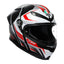 Matte Black/White/Red