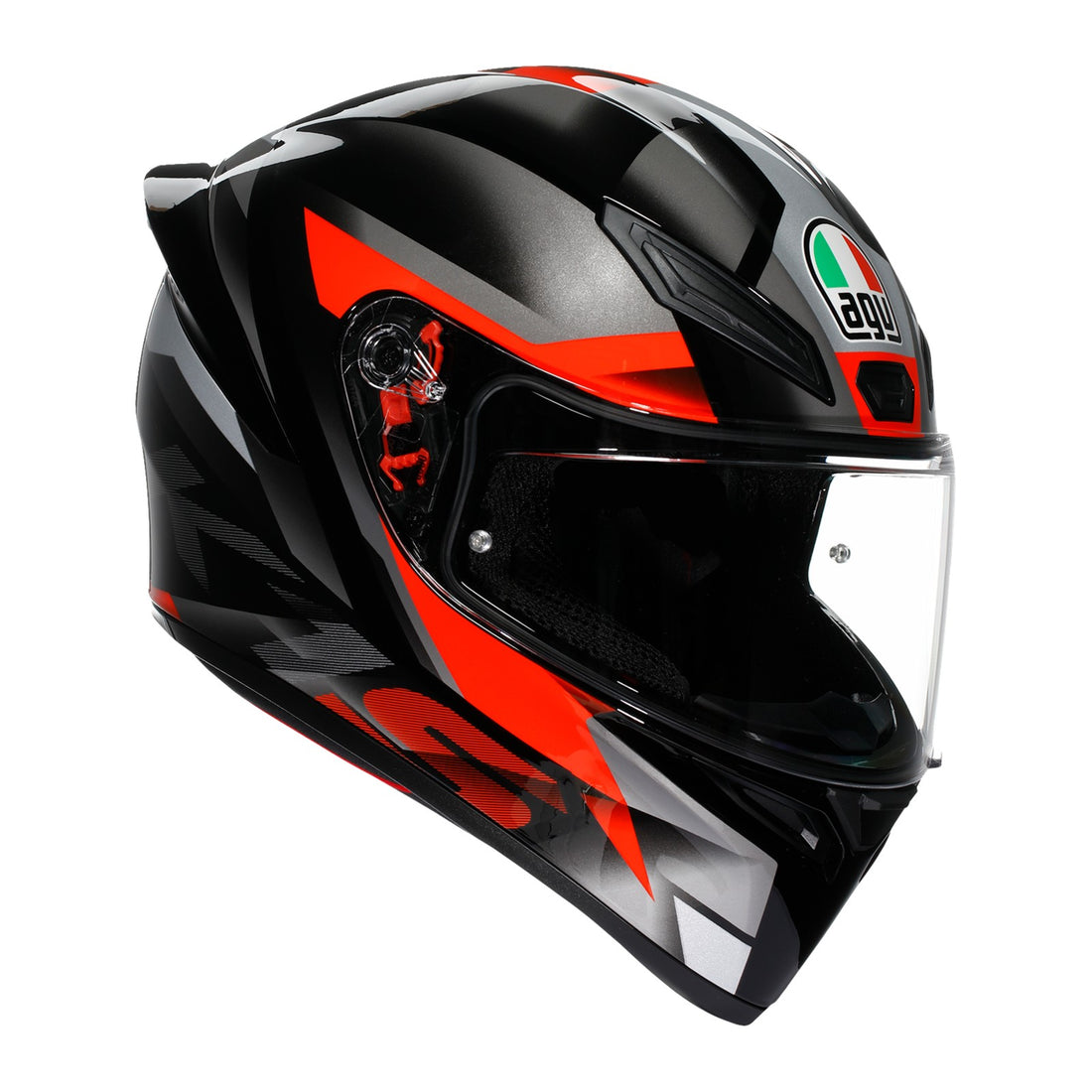 AGV K1 S Fastlap Black/Gray/Red