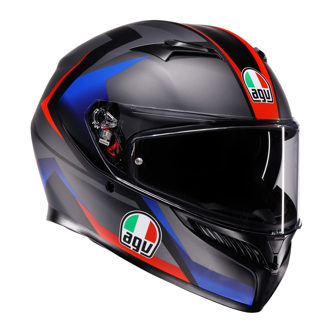 AGV K3 Striga Matte Black/Blue/Red