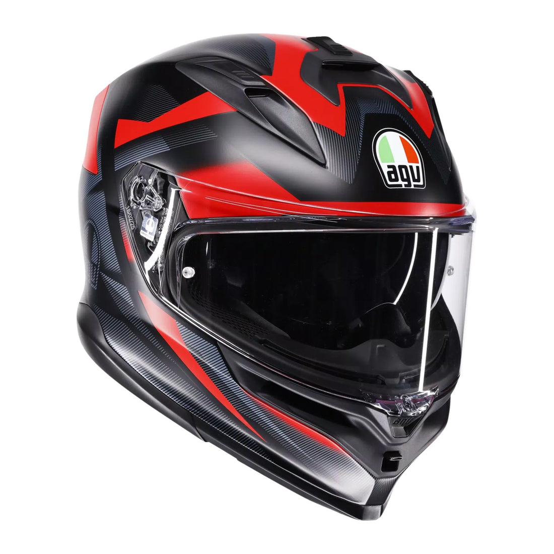 AGV K7 Glimpse Matte Black/Red