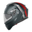 Matte Gray/Silver/Red