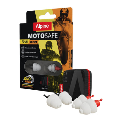 Alpine Hearing MotoSafe Duo Earplugs Pack