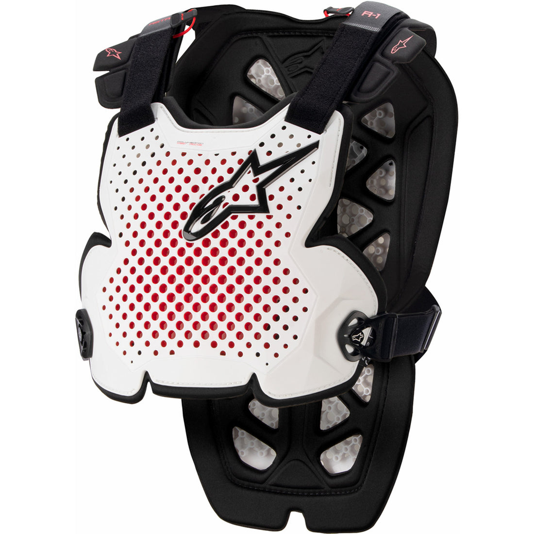 Alpinestars A-1 Pro Chest Guard White/Black/Red