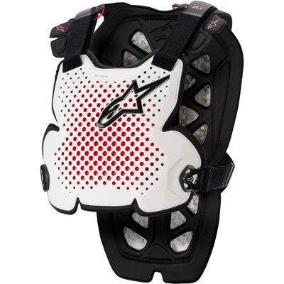 Alpinestars A-1 Pro Chest Guard White/Black/Red