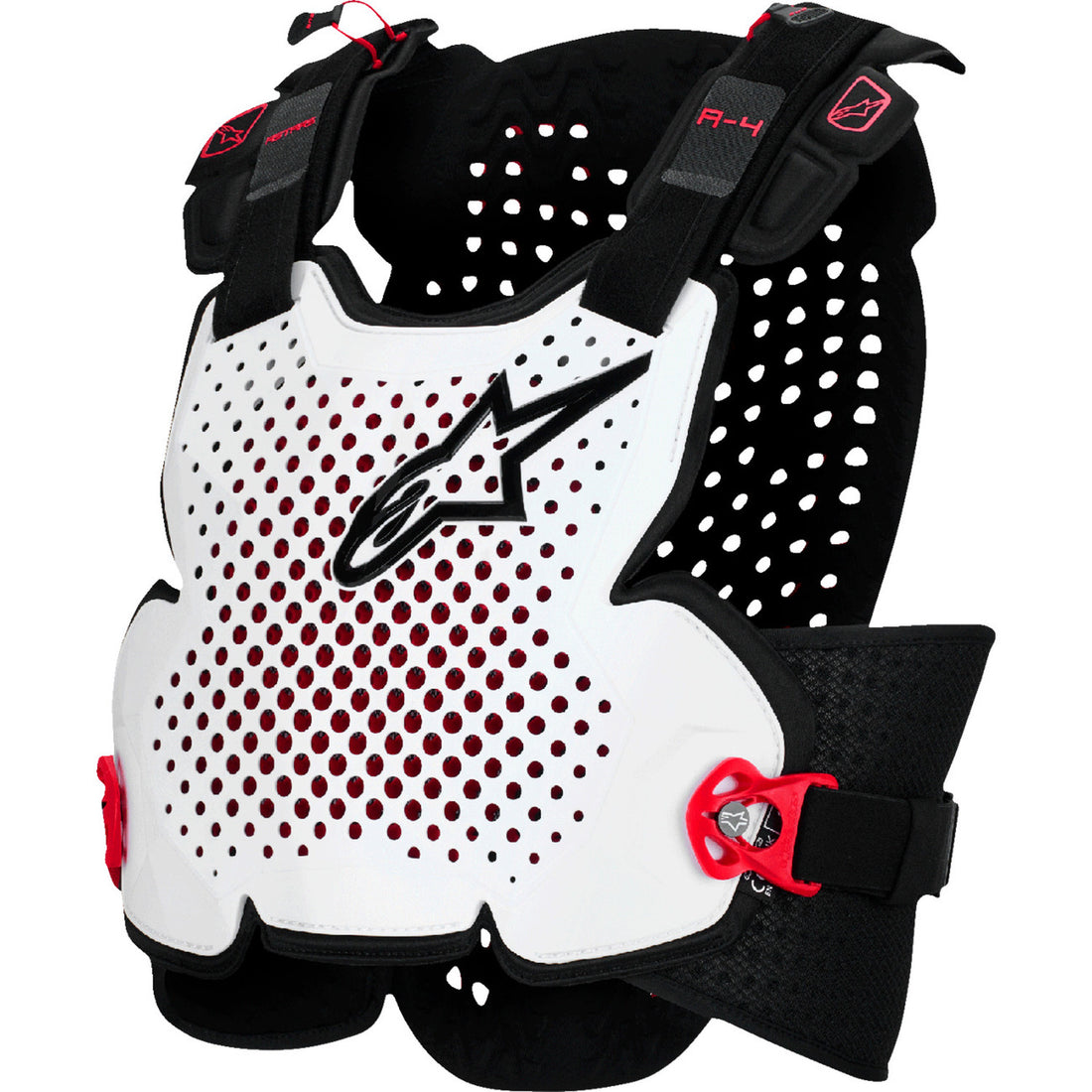 Alpinestars A-4 Plasma Roost Guard Black/Red/White