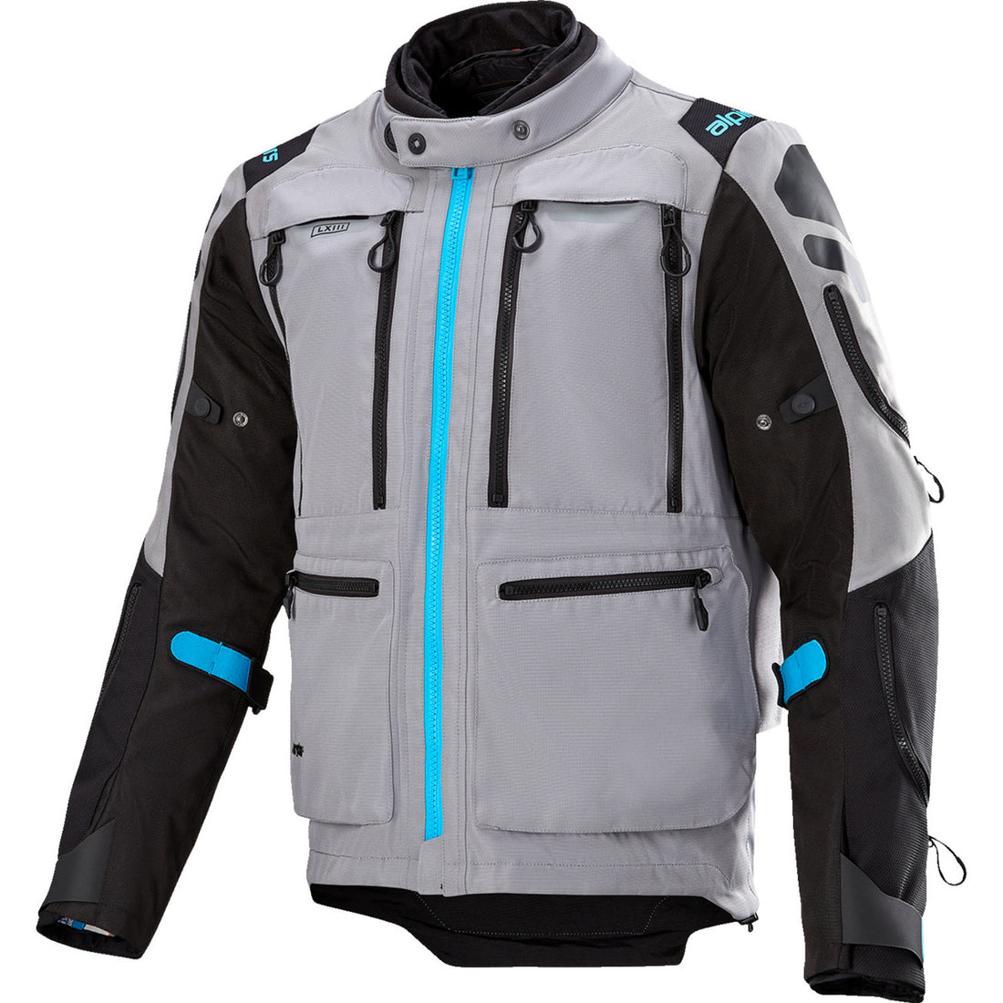 Alpinestars Ardent 3in1 Adventure Touring Jacket Gray/Black/Blue
