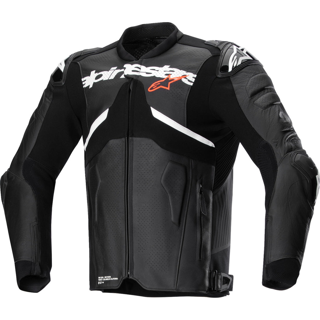 Alpinestars Atem v5 Leather Jacket Black/White