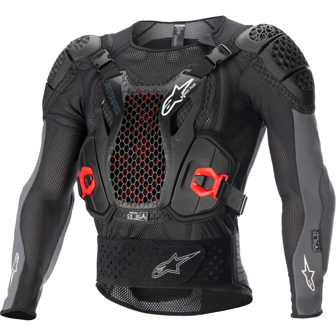 Alpinestars Bionic Plus v2 Protection Jacket Black/Anthracite/Red