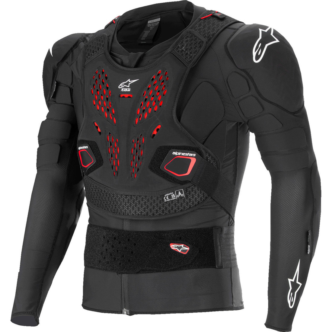 Alpinestars Bionic Pro v3 Plasma Protection Jacket Black/Red/White