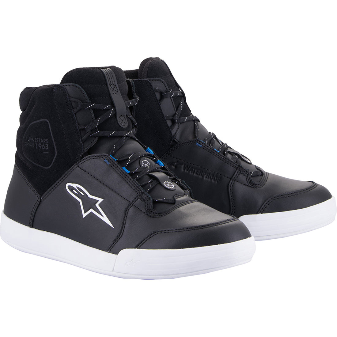 Alpinestars Chrome Waterproof Shoes Black/White