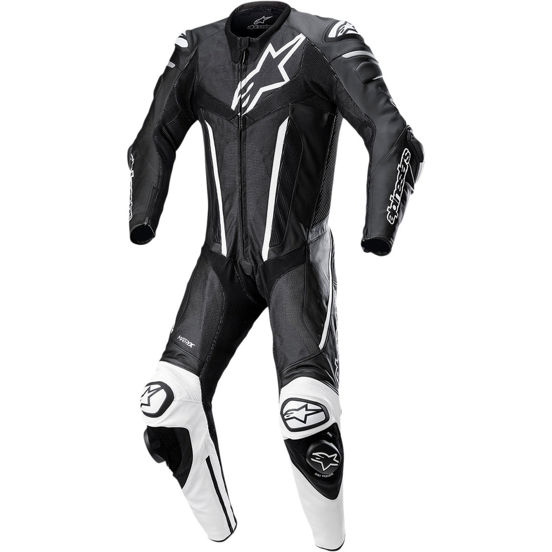Alpinestars Fusion 1-Piece Suit Black/White