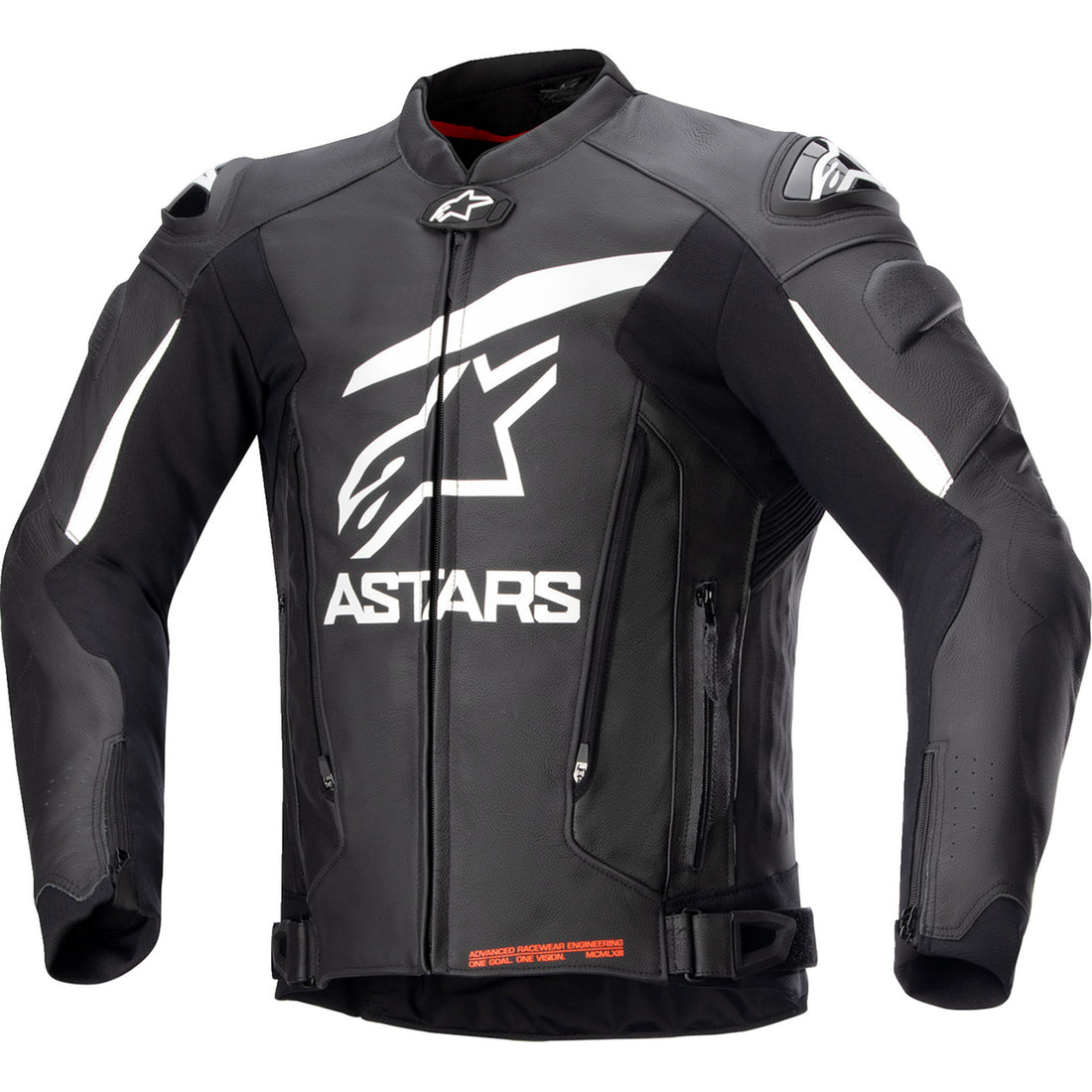 Alpinestars GP Plus v4 Leather Jacket Black/White