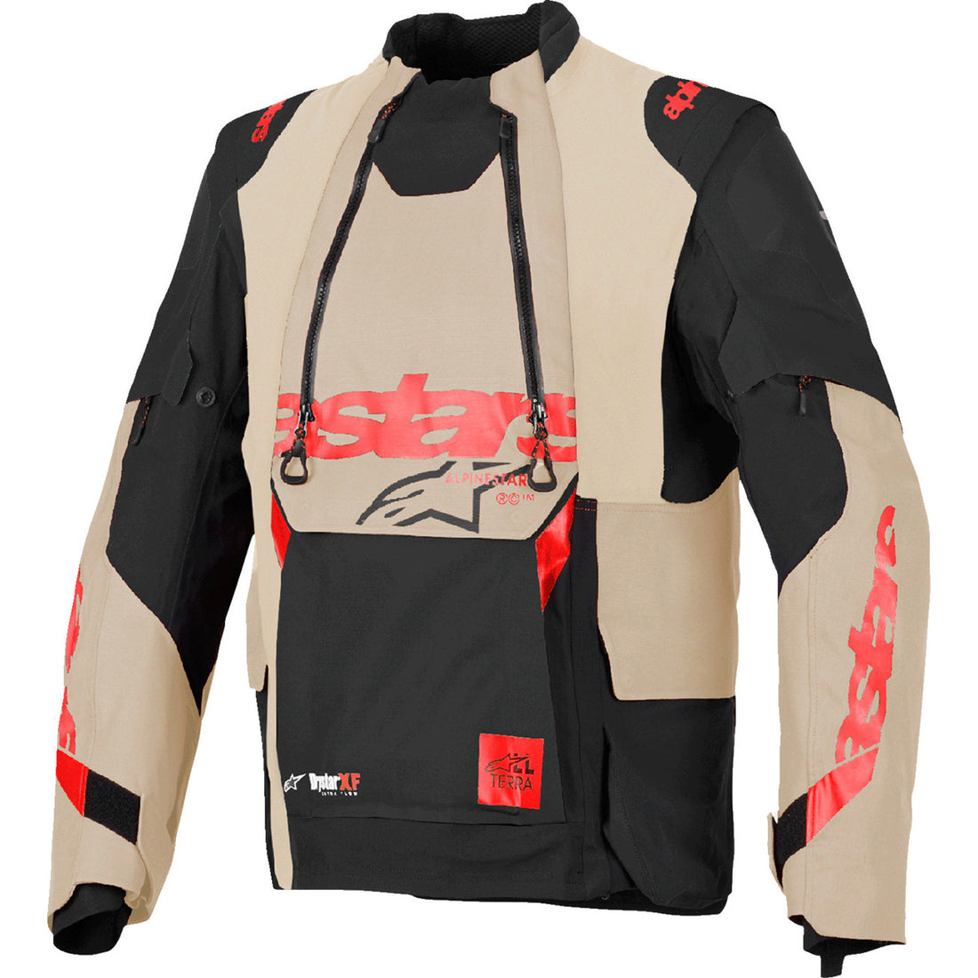 Alpinestars Halo Pro Drystar XF Laminated Jacket Mastic/Black