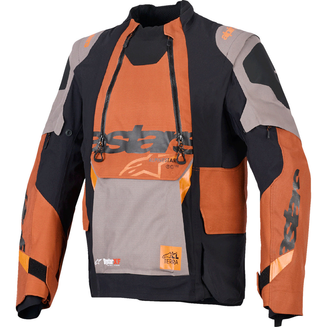 Alpinestars Halo Pro Drystar XF Laminated Jacket Walnut/Rust/Black