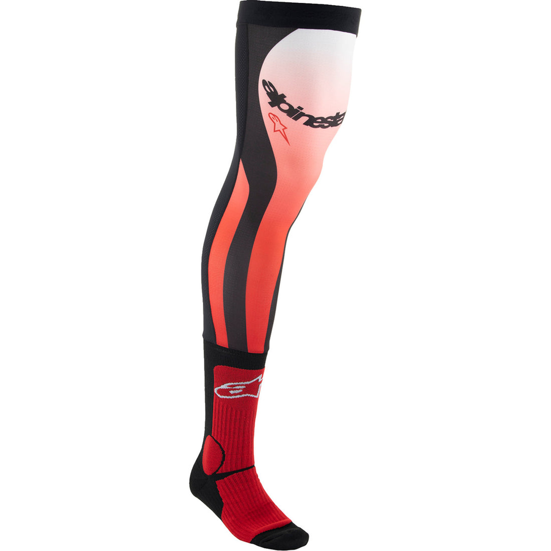 Alpinestars Knee Brace Socks Black/Red