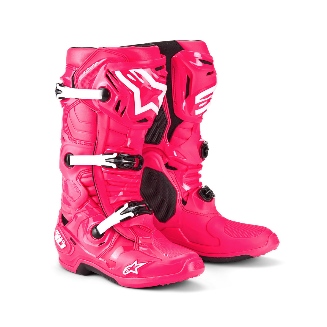 Alpinestars Limited Edition Diva Tech 10 Boots Diva Pink/White