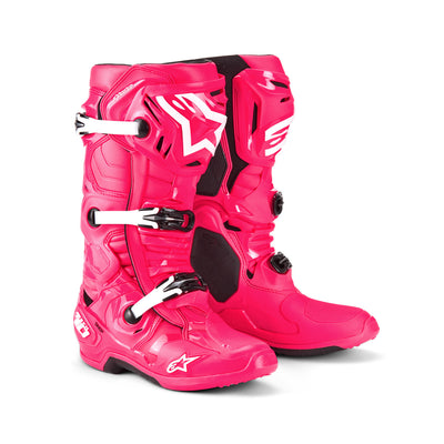 Alpinestars Limited Edition Diva Tech 10 Boots Diva Pink/White