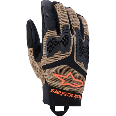 Alpinestars Manti Air Gloves Dark Khaki/Black/Fluo Orange