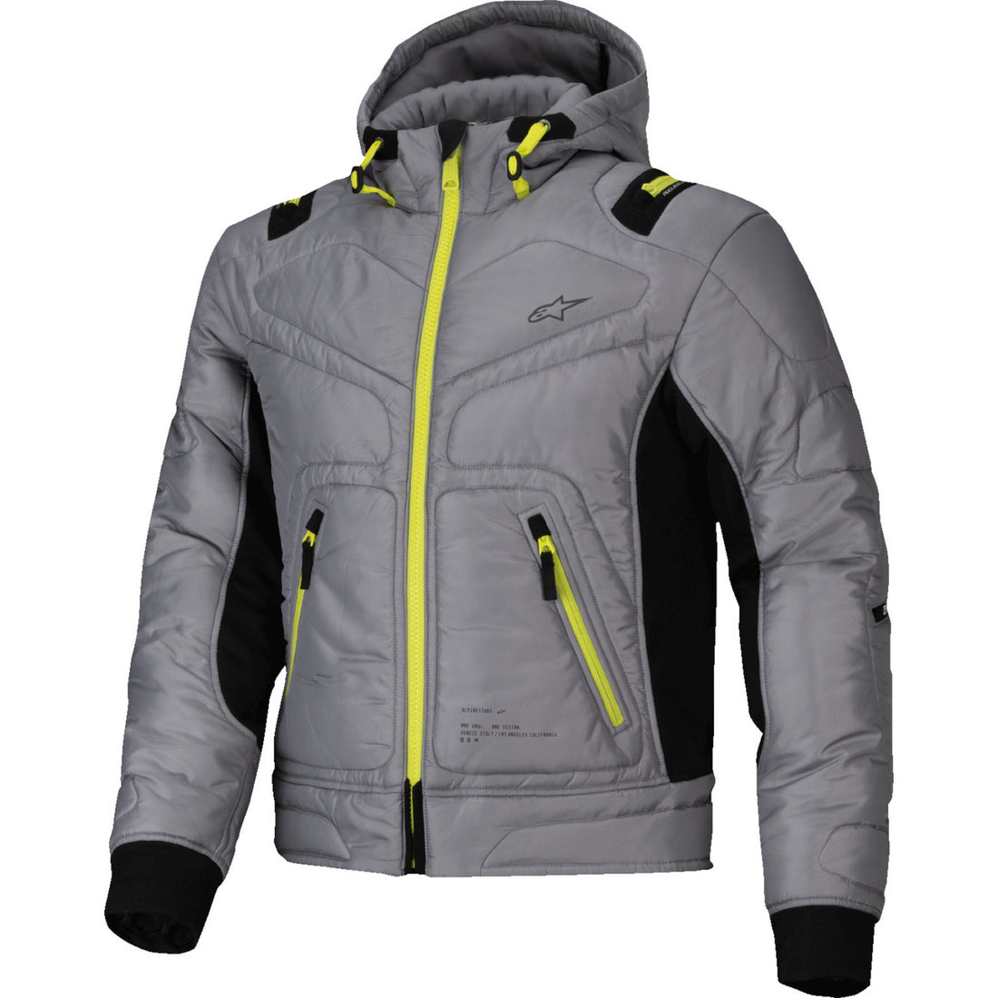 Alpinestars Mohobbs WP Jacket Lunar Gray/Lime Punch