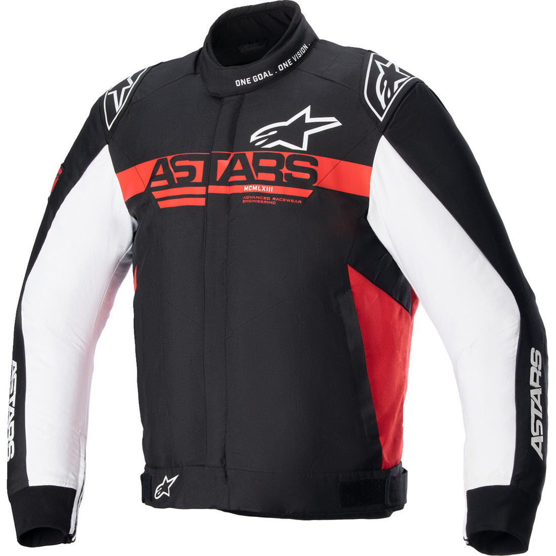 Alpinestars Monza Sport Jacket Black/Bright Red/White