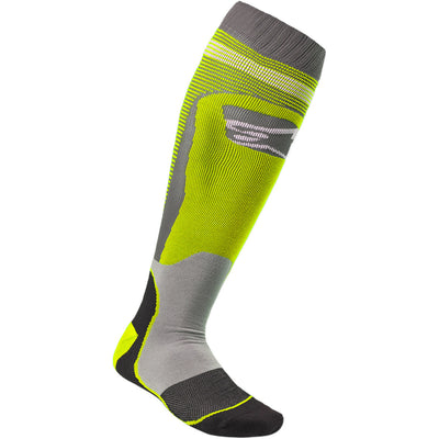 Alpinestars MX Plus 1 Socks Yellow/Gray