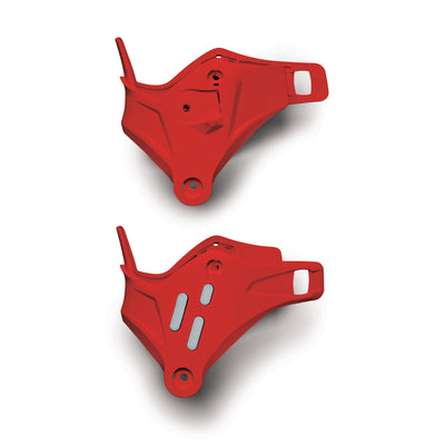Alpinestars Nucleon Plasma Divided Chest Protector, Red / Black