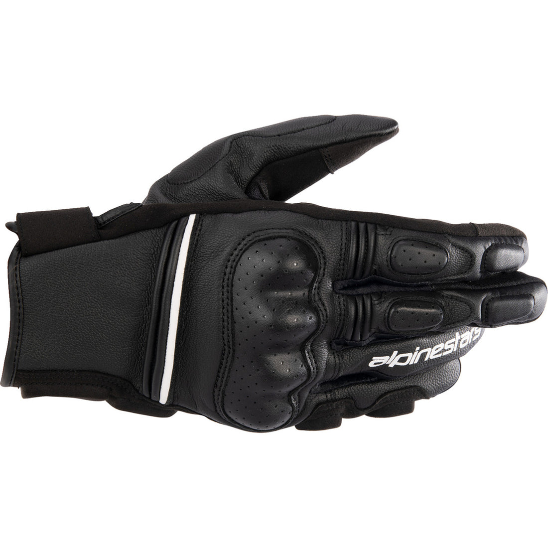 Alpinestars Phenom Leather Gloves Black/White