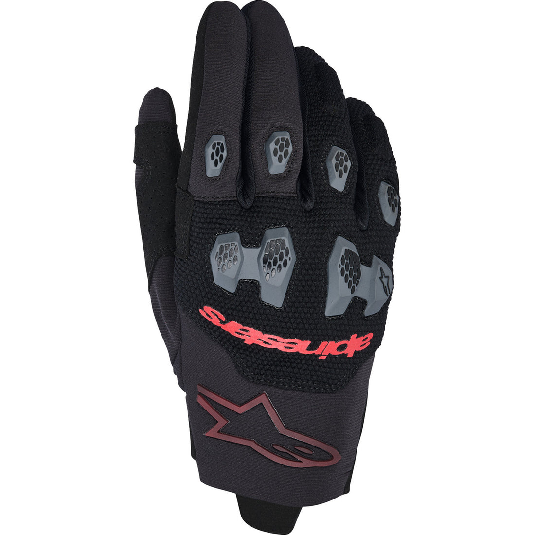 Alpinestars Pro-Dura Gloves Black/Bright Red