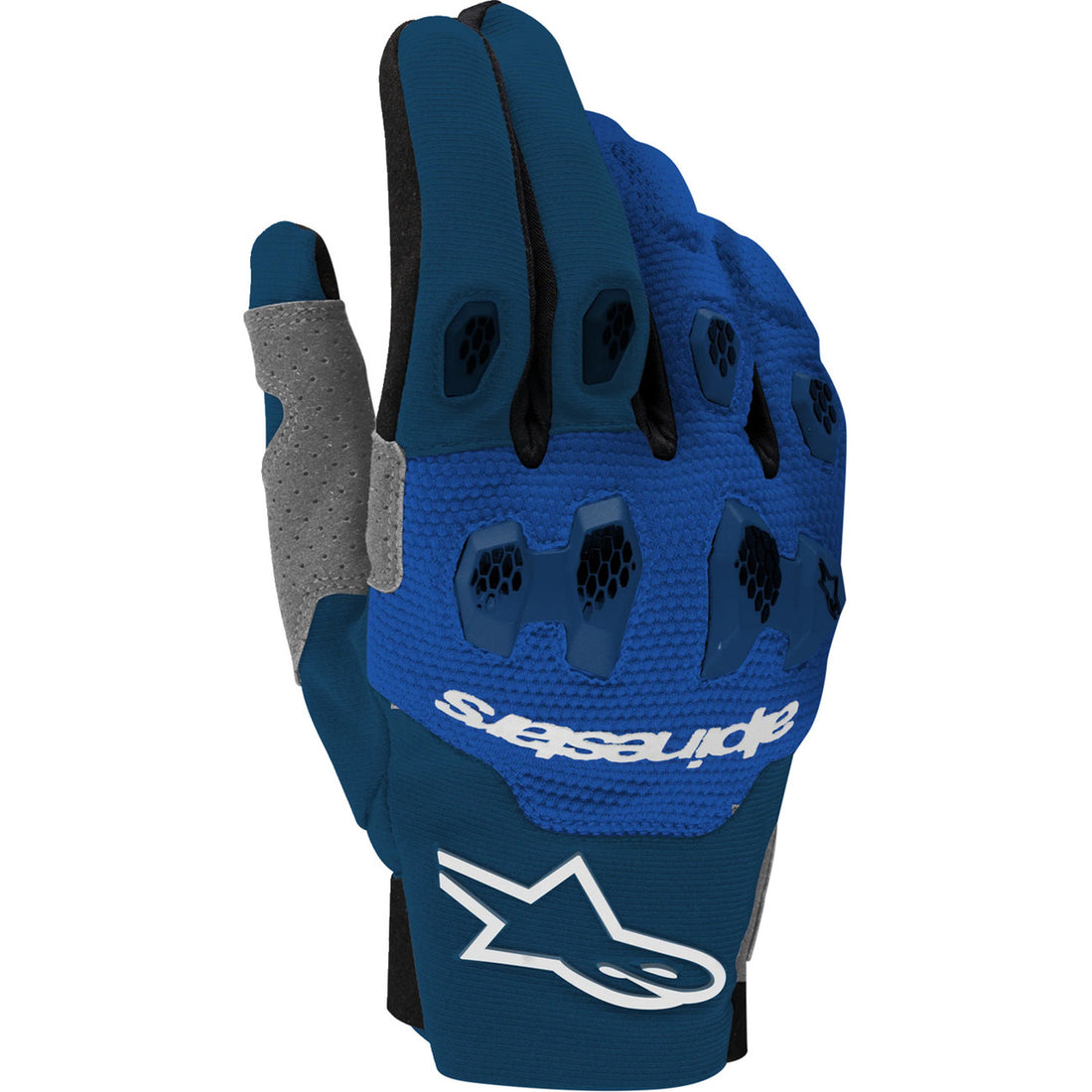 Alpinestars Pro-Dura Gloves Navy/Bright Blue/White