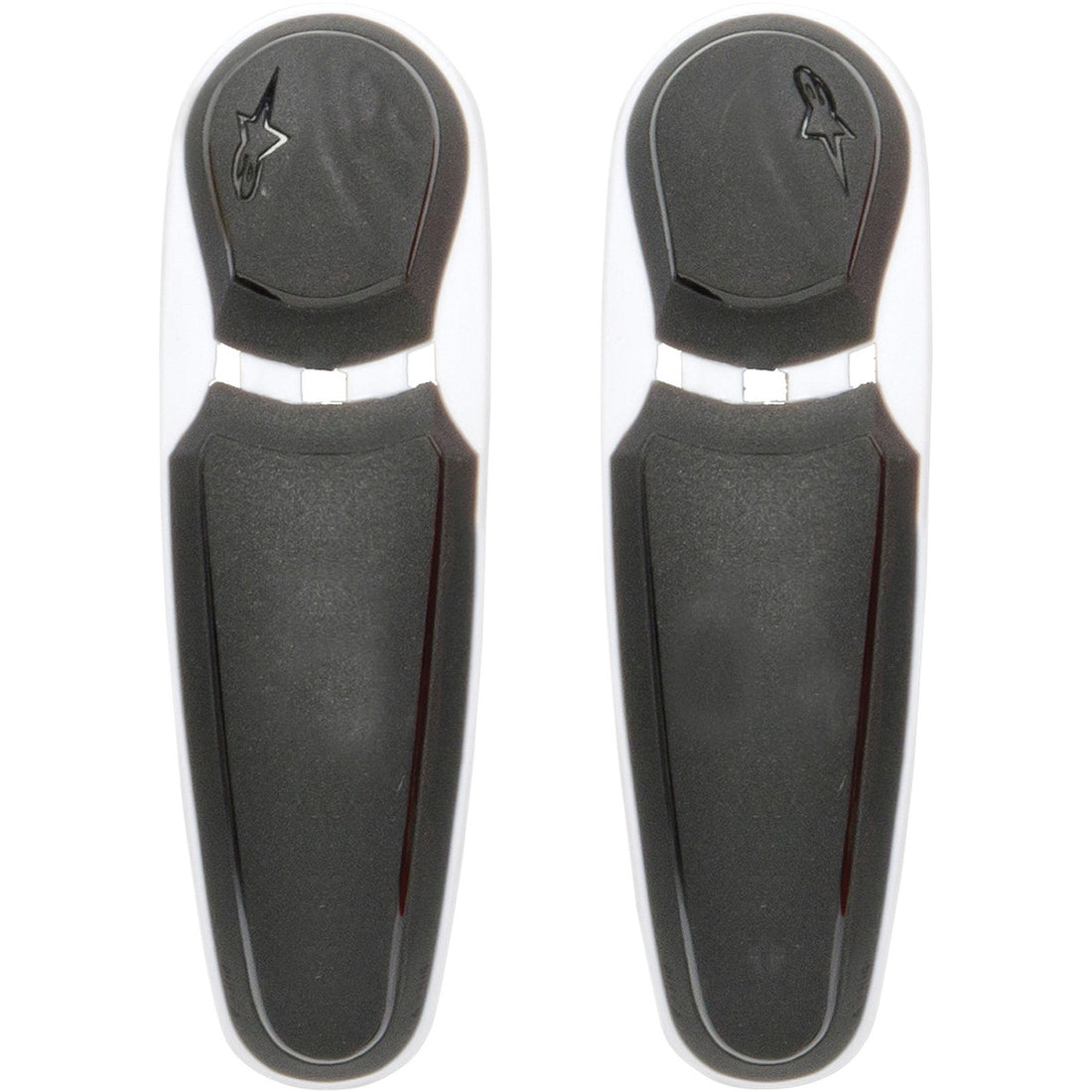 Alpinestars Replacement Boot Toe Sliders, SMX Plus 2011 and 2012 White/Black