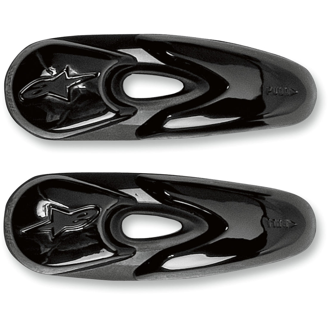 Alpinestars Replacement Boot Toe Sliders, Supertech R/SMX-4/SMX-S/SMX-R/SMX-2/SMX-6 v2 Gore-Tex Black