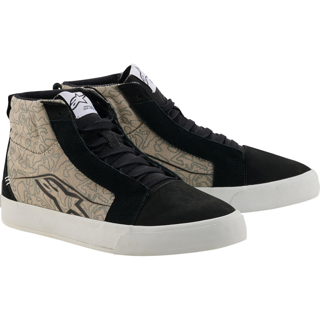 Alpinestars Ride-63 Canvas Shoes Black/Cool Gray/White