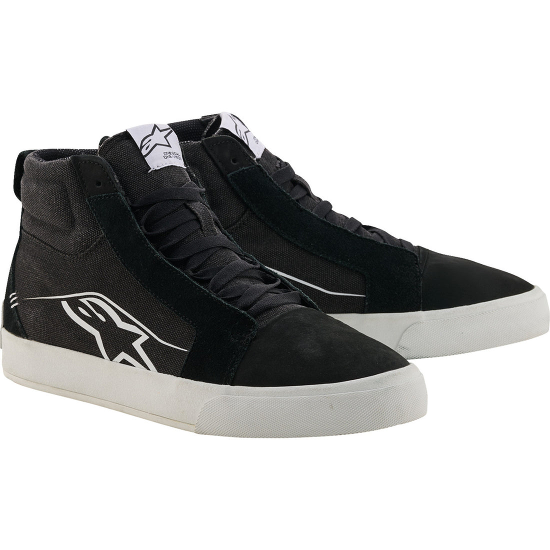 Alpinestars Ride-63 Canvas Shoes Black/White