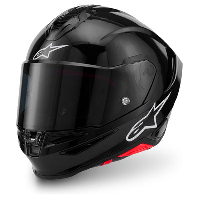 Alpinestars S-R7 Solid Gloss Black, view 3