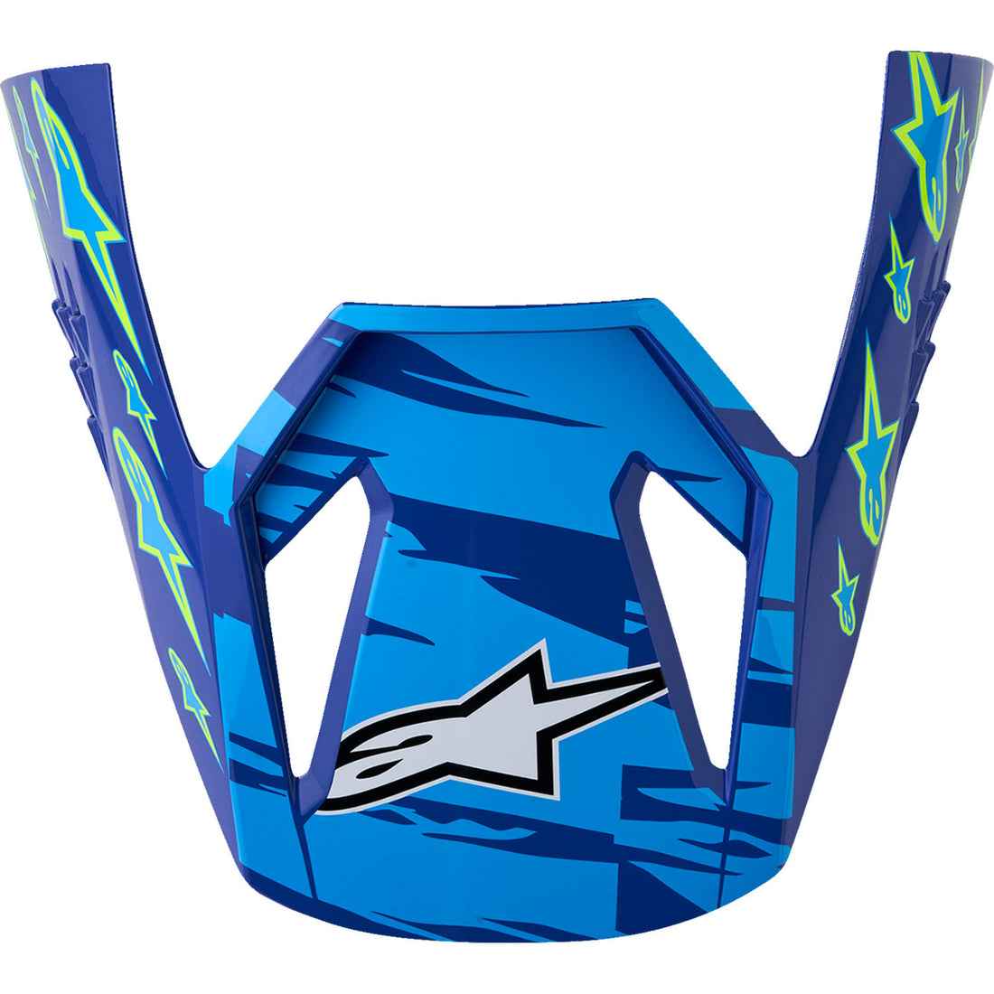 Alpinestars SM3 Helmet Visor, Falcon Blue/Black/Pink/Yellow