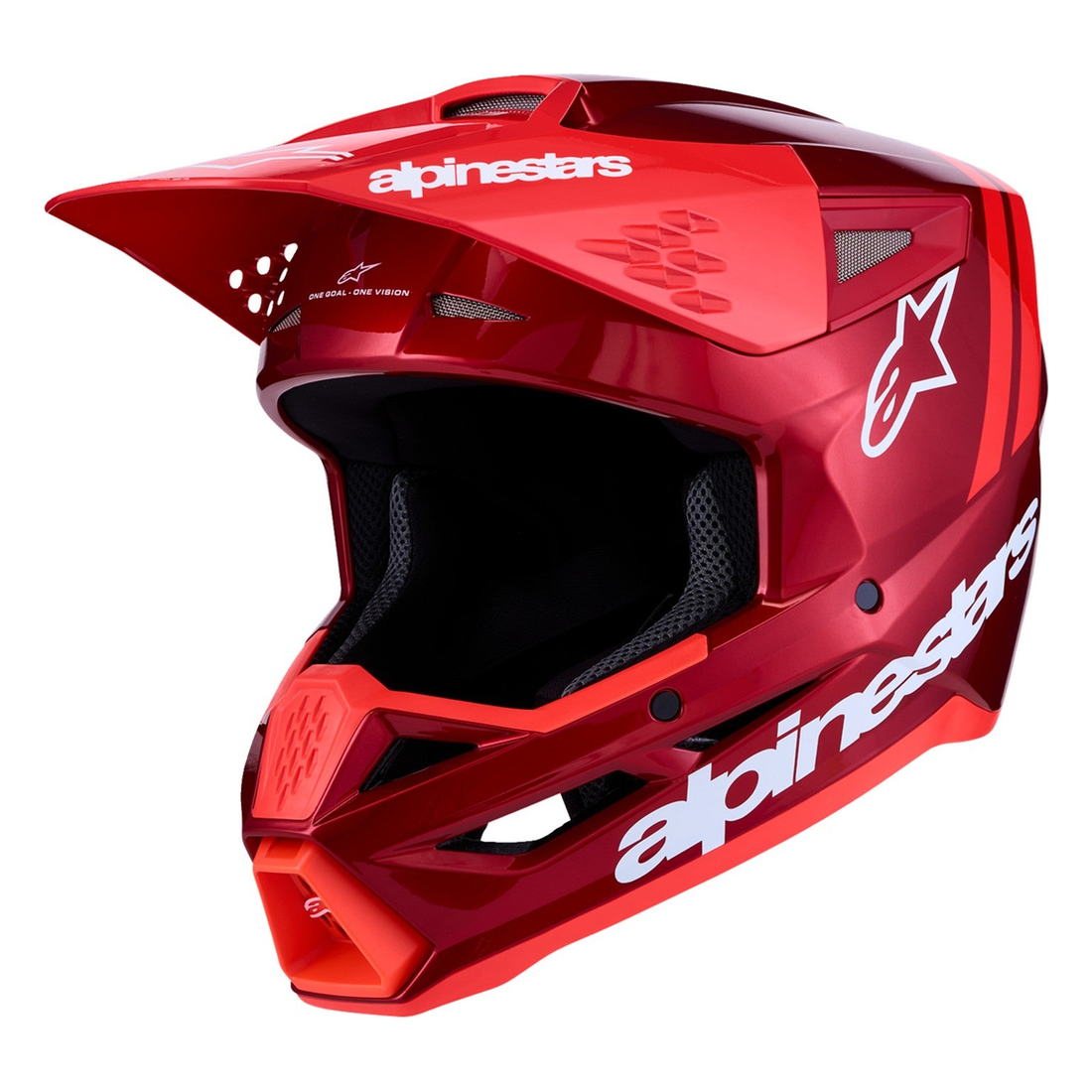 Alpinestars SM3 Radium Red/Red Fluo/White