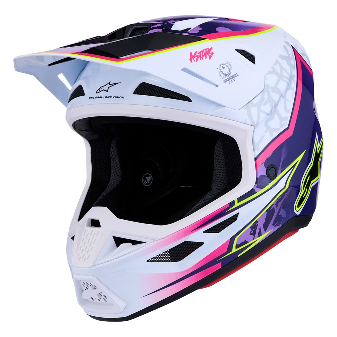 Alpinestars SM7 Blaster Purple/Pink/White