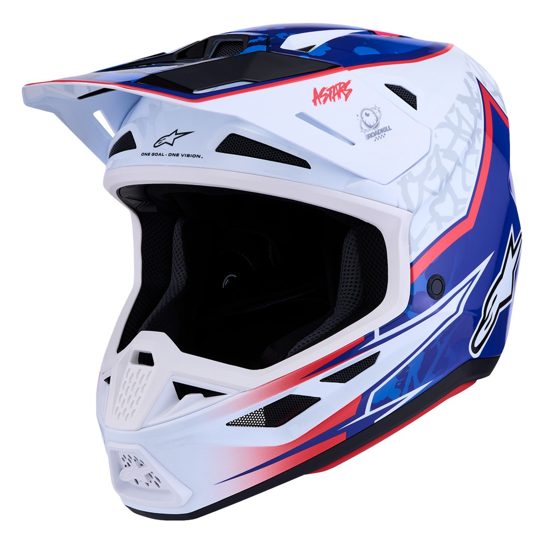 Alpinestars SM7 Blaster White/Blue/Red