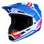 White/Blue/Orange/Pink
